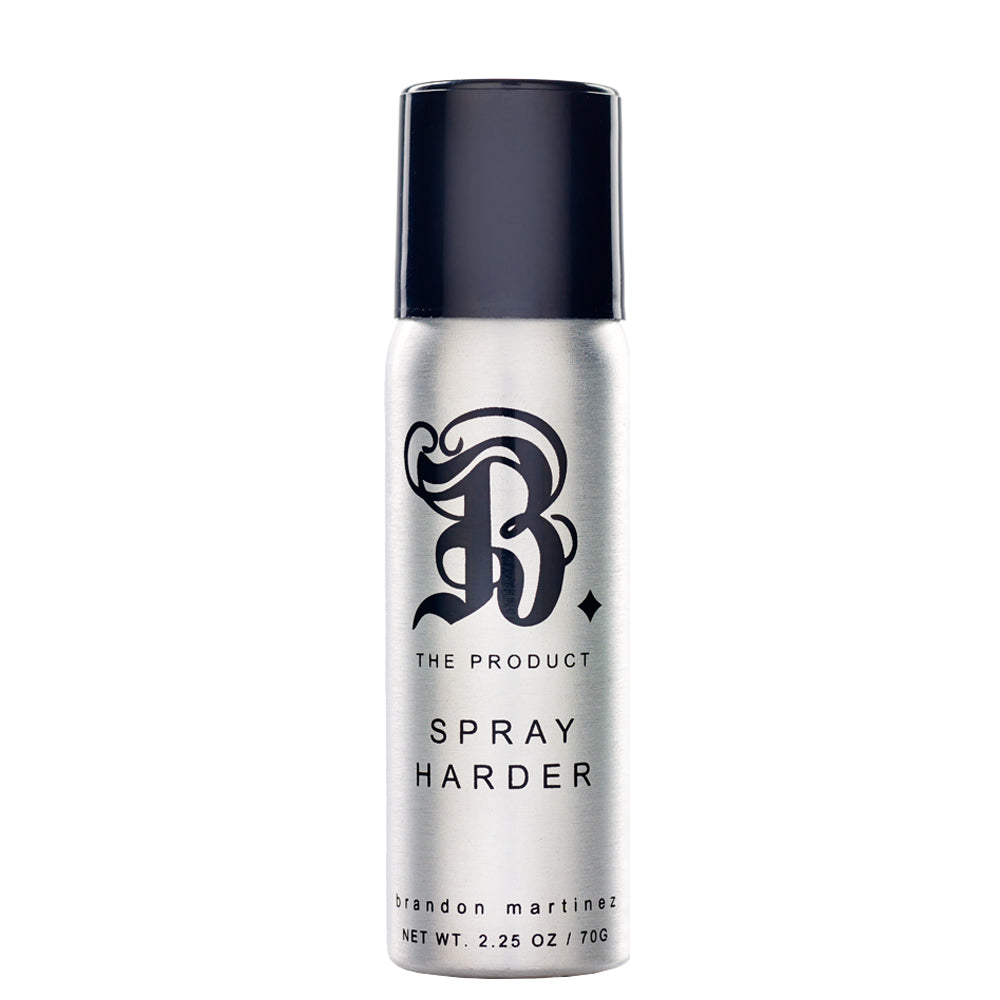 Spray Harder, Firm Hold Hairspray For Volume & Shine, Thermal Protector B. The Product