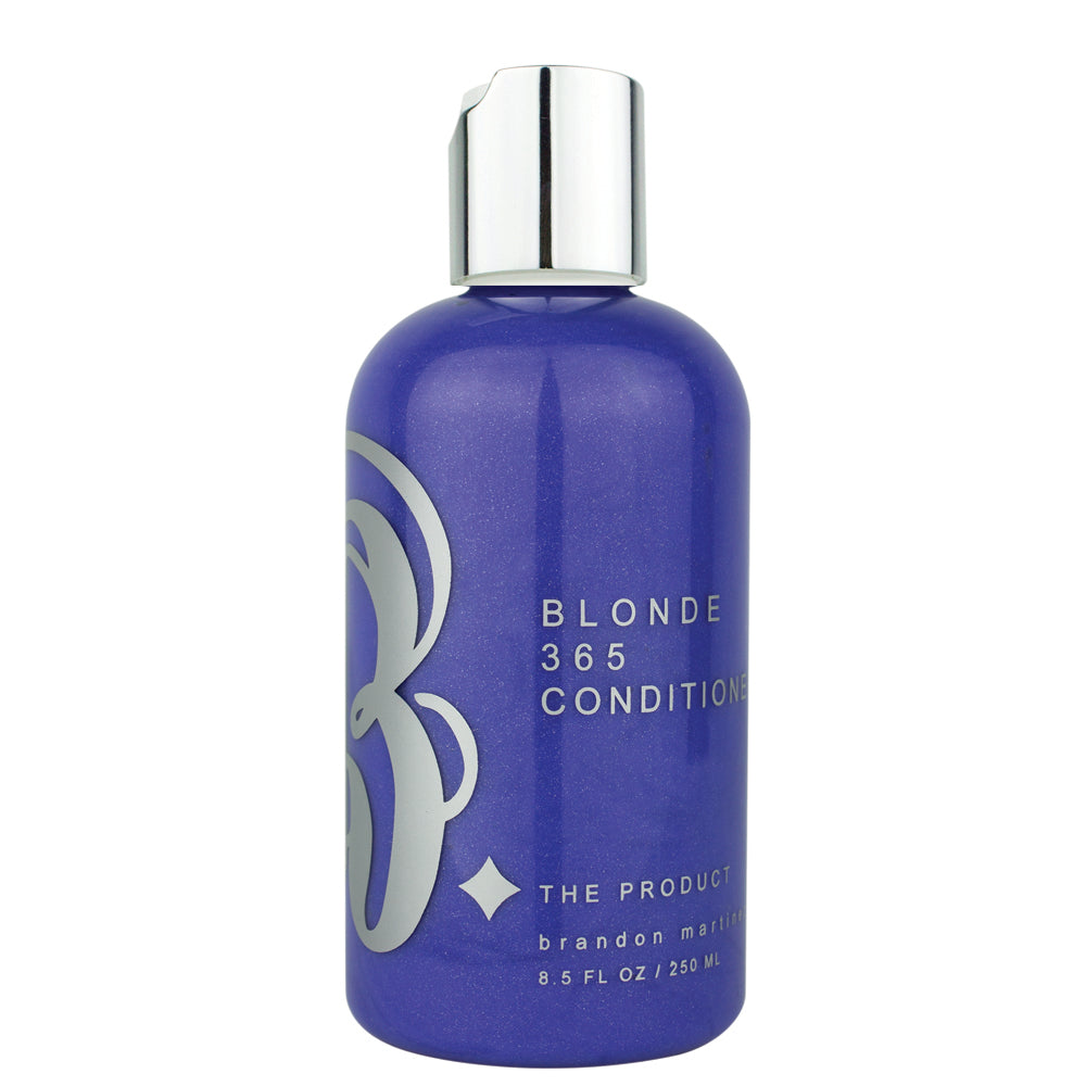 Salon Professional Blonde Toning Purple Hair Conditioner, Hair Highlighting  Conditioner With Grape Seed Extract, B. The Product Blonde 365 Conditioner  8.5oz.