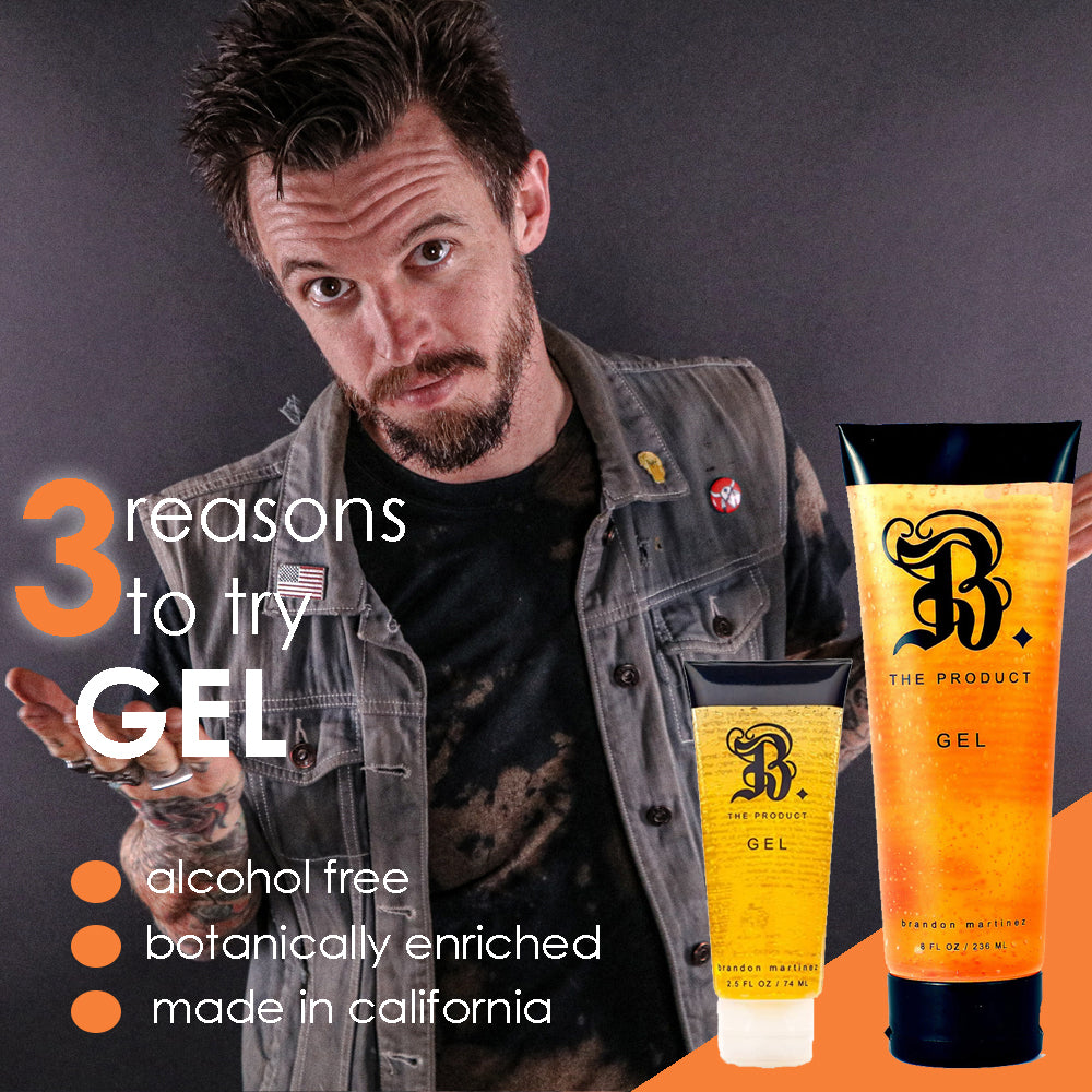 Firm Hold Hair Gel For Texture & Shine