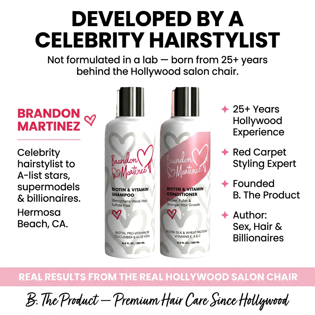 Biotin Shampoo + Conditioner Set | Hair Growth Support + Aloe & Cucumber