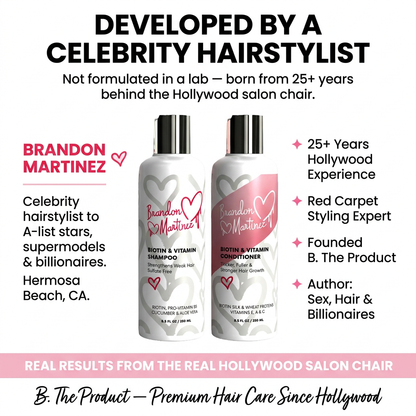Biotin Shampoo + Conditioner Set | Hair Growth Support + Aloe & Cucumber