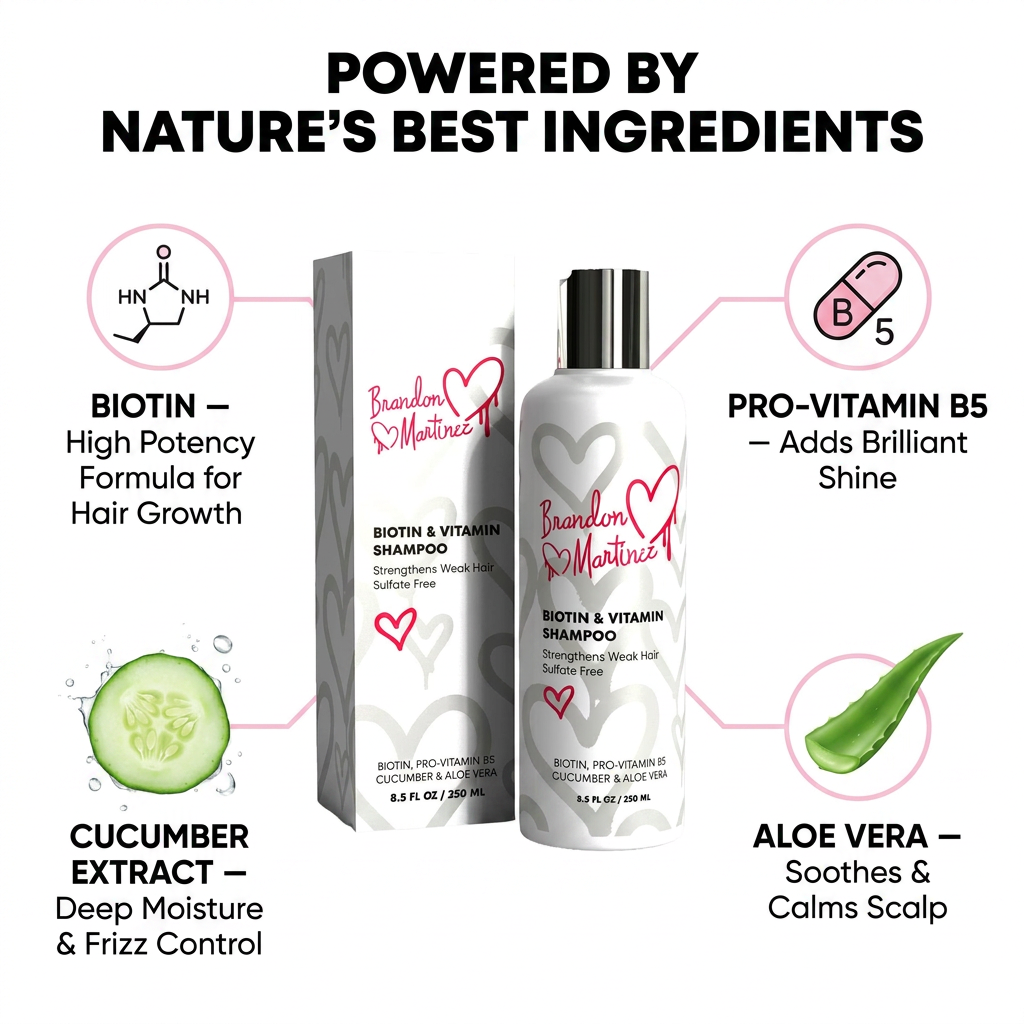 Biotin & Vitamin Shampoo for Hair Growth