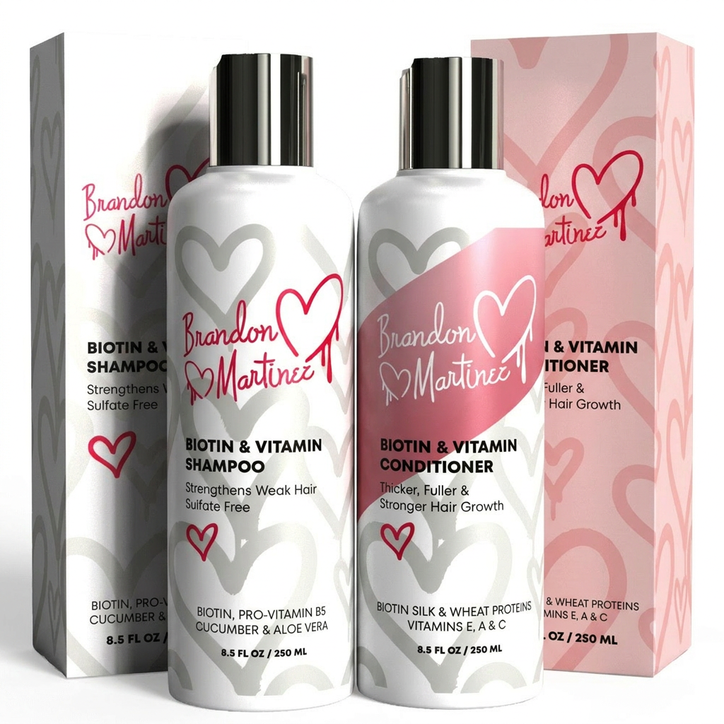 Biotin Shampoo + Conditioner Set - New Packaging
