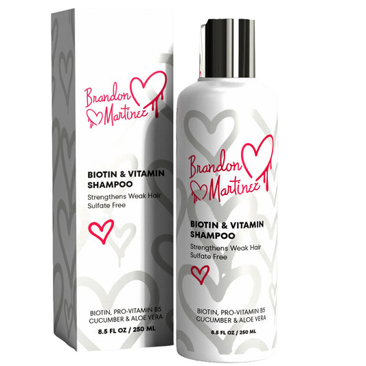 Brandon Martinez Biotin & Vitamin Shampoo for Hair Growth