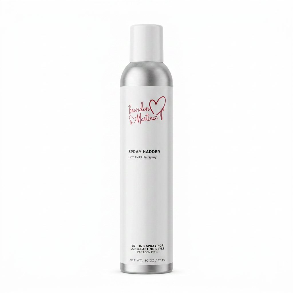 Spray Harder | Humidity‑Resistant Firm Hold Spray