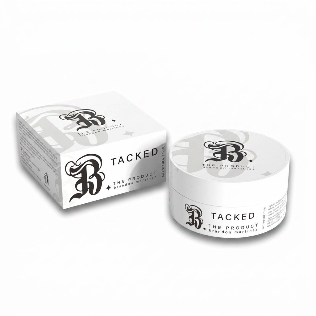 Tacked — Medium Hold Hair Paste By Brandon Martinez | B. The Product — True Hollywood Hair Care