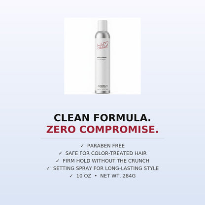 Spray Harder | Humidity‑Resistant Firm Hold Spray