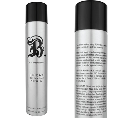 Spray, Medium Hold Hairspray for Shine and Hold, Thermal Protector for Fine Hair