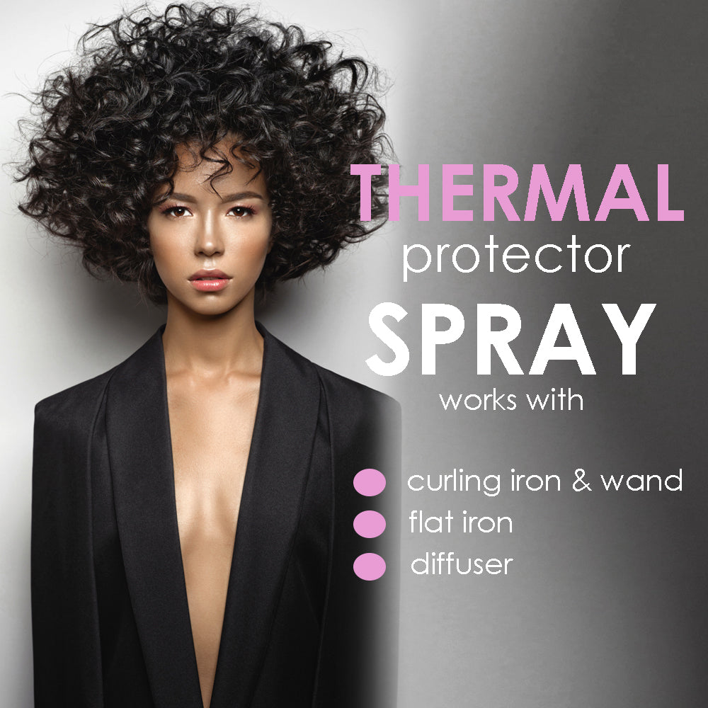 Spray, Medium Hold Hairspray for Shine and Hold, Thermal Protector for Fine Hair